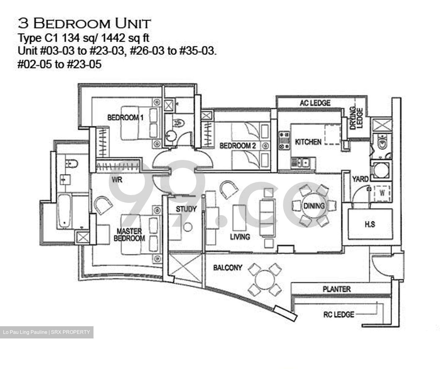 Twin Regency (D3), Condominium #302805401